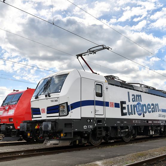 Unsere Vectron für Europa - "I am European!" - #BahnfuerEuropa